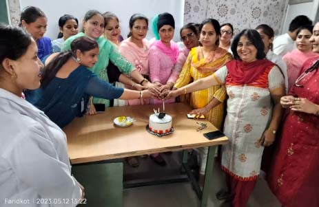 Shabda Chakra News, शब्द चक्र न्यूज, Punjab News, Faridkot Local News, Health And Fitness, Medical Education, Medical Facilities, Florence Nightingale, Florence Nightingale’s Birthday, International Nurses Day, Guru Govind SIngh Medical College Faridkot, GGSMCH, GGSMCH celebrated International Nurses Day