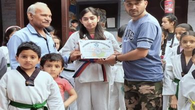 Taekwondo Player Vridhi Mahajan