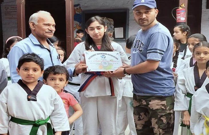 Taekwondo Player Vridhi Mahajan